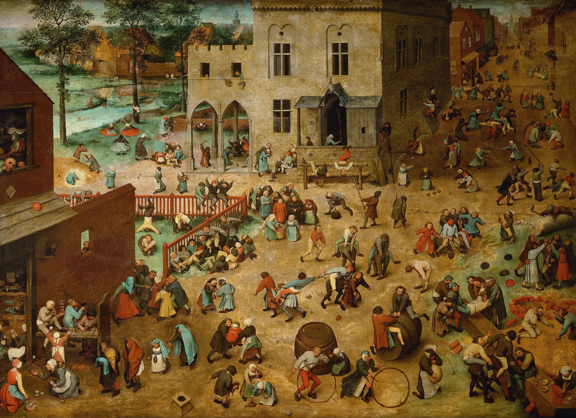 Les Jeux d’enfants - Pieter Brueghel the Elder
