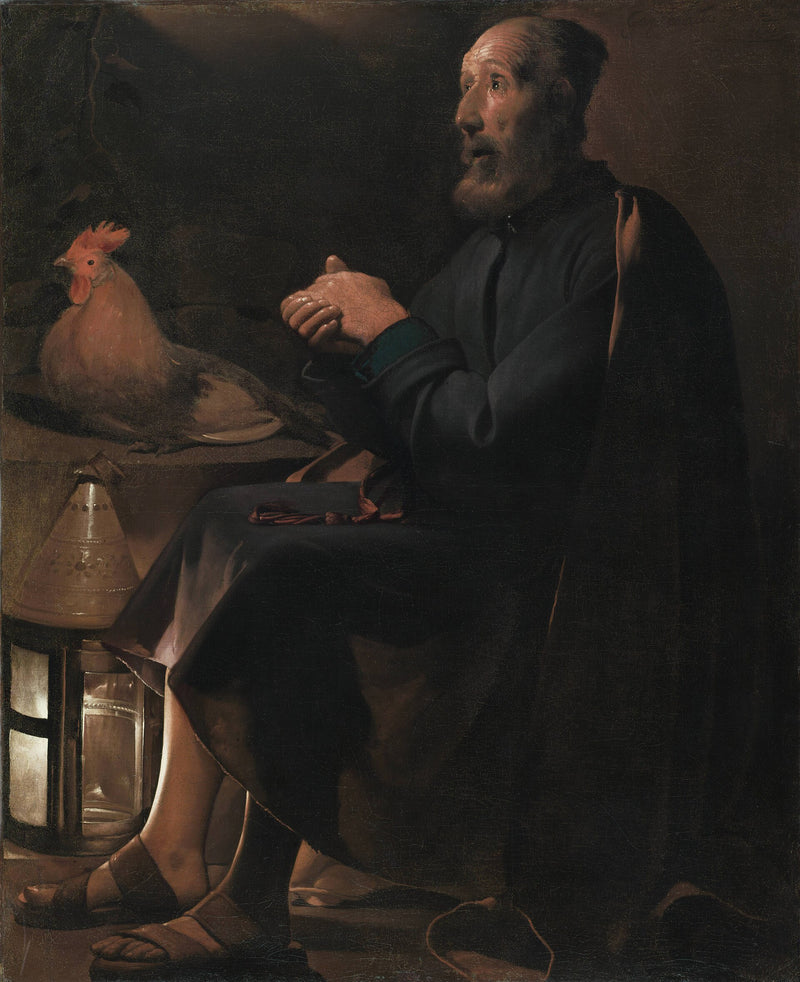 Pyhän Pietarin kyyneleet - Georges de La Tour