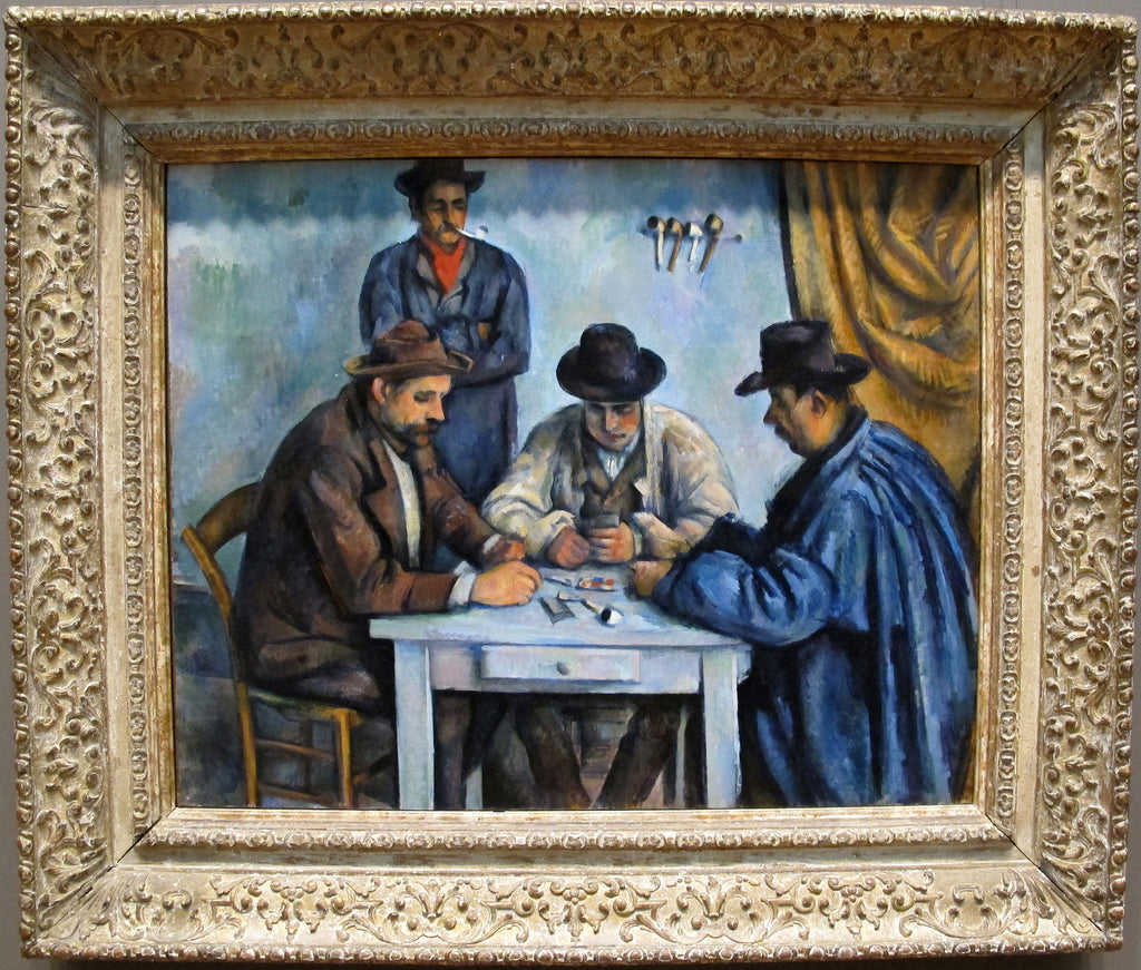 Korttipelaajat - Paul Cézanne