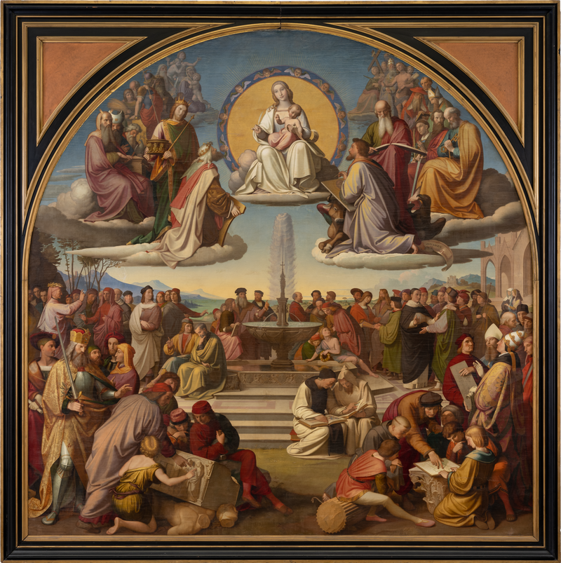 Uskonnon voitto taiteessa - Johann Friedrich Overbeck