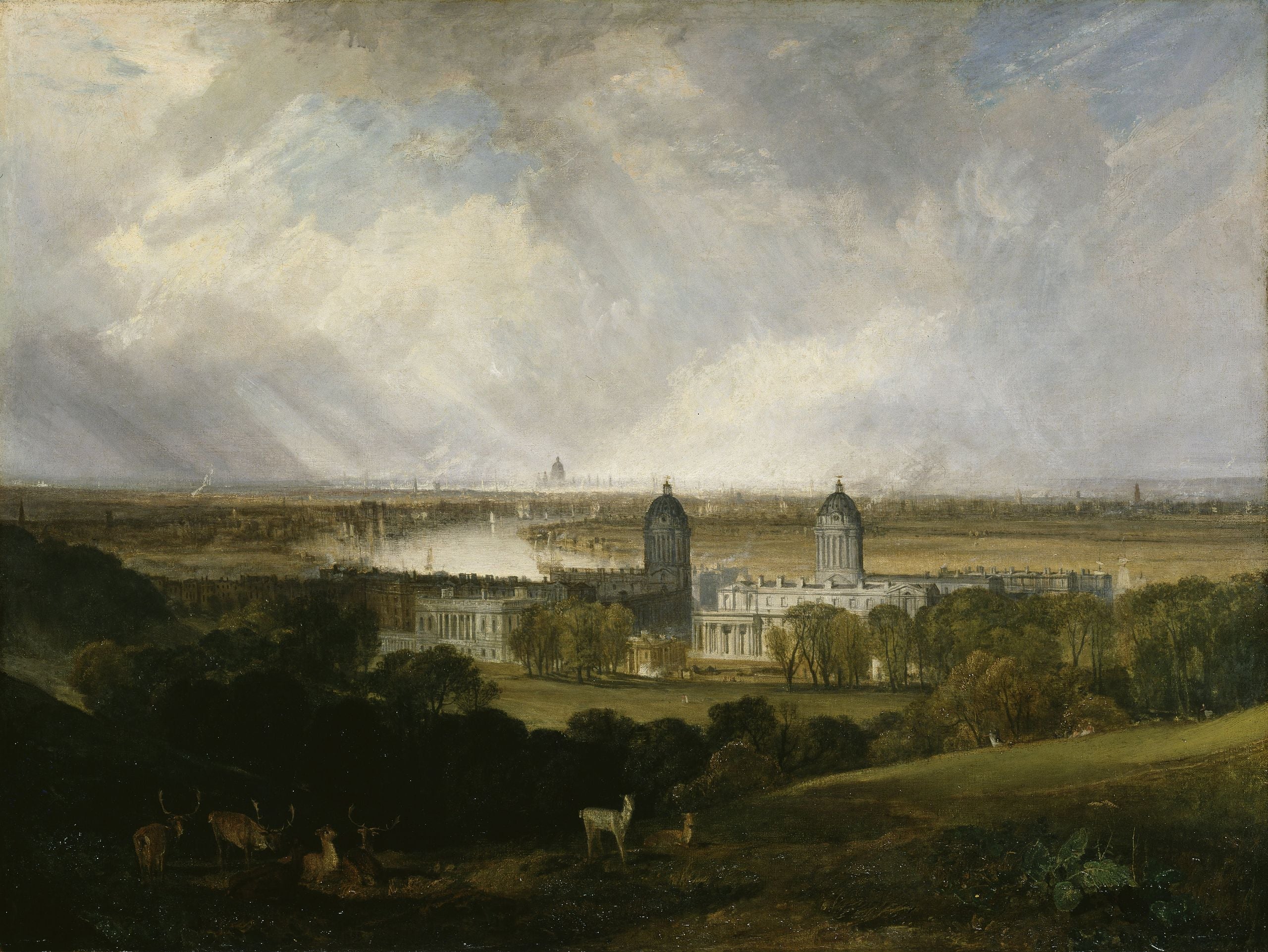 Lontoo Greenwichin puistosta - J. M. W. Turner