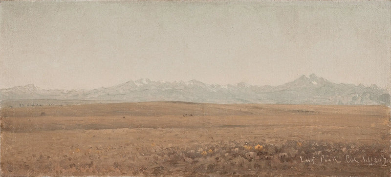 Longs Peak, Colorado - Sanford Robinson Gifford