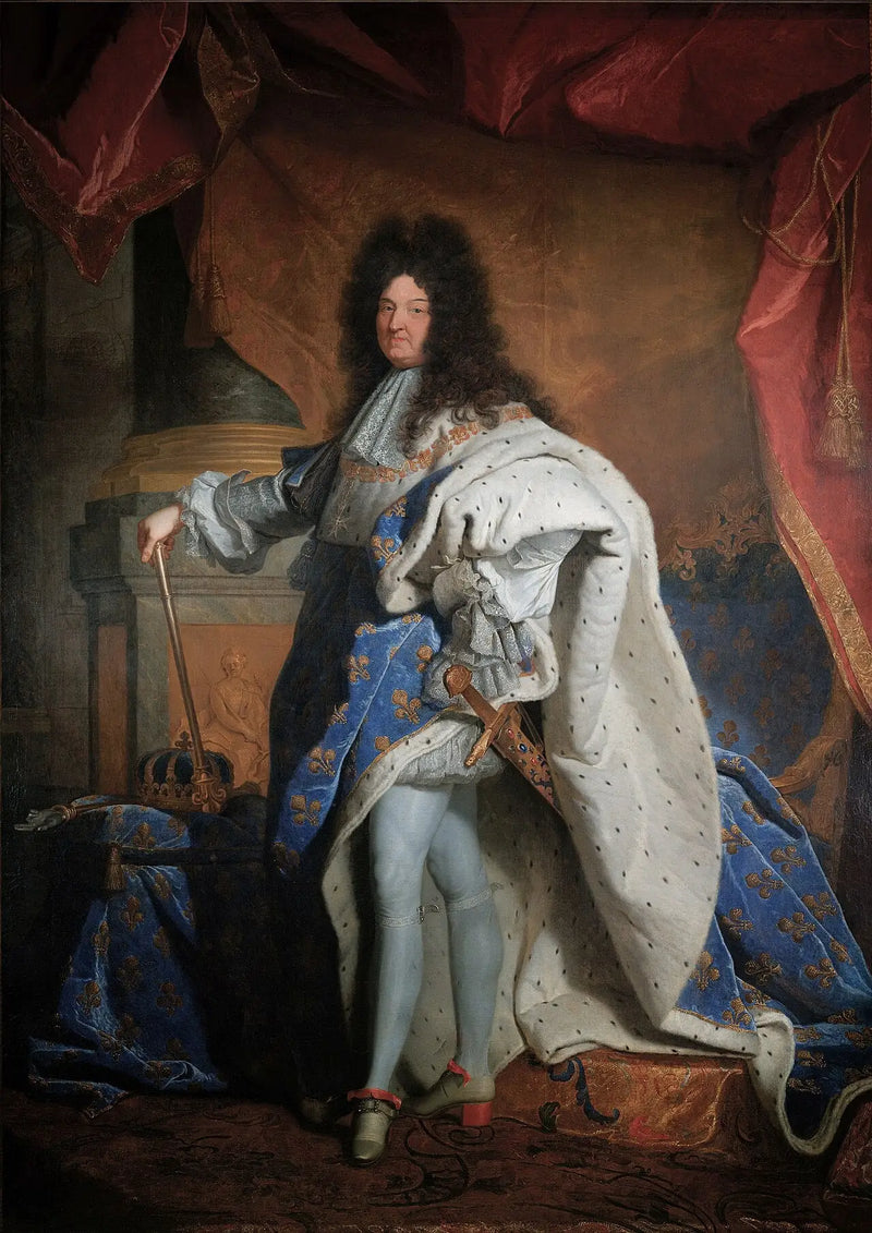Louis XIV, Ranskan kuningas (1638-1715) - Hyacinthe Rigaud