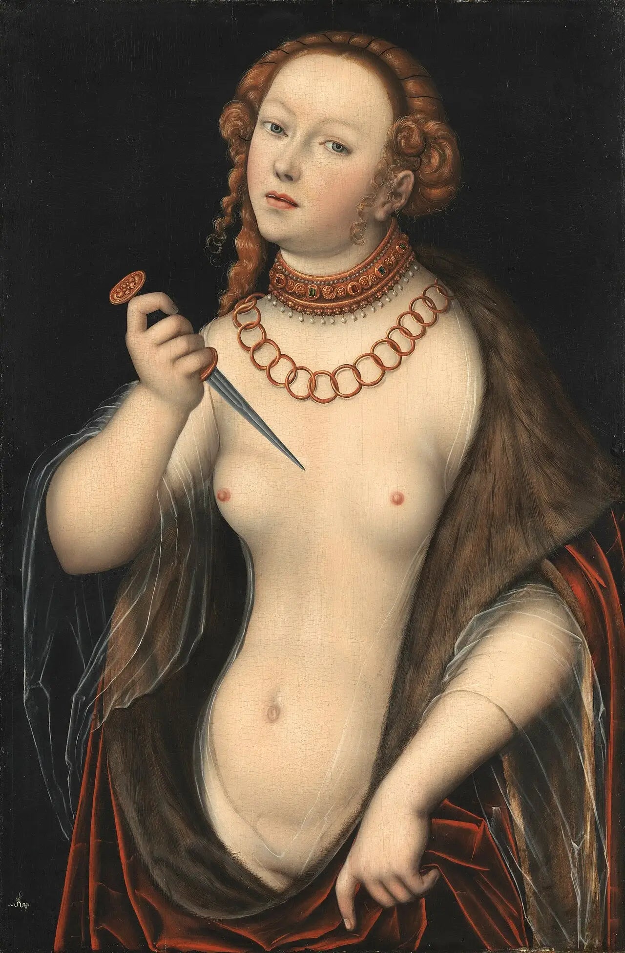 Lucrèce - Lucas Cranach the Elder - Alpha Reproduction