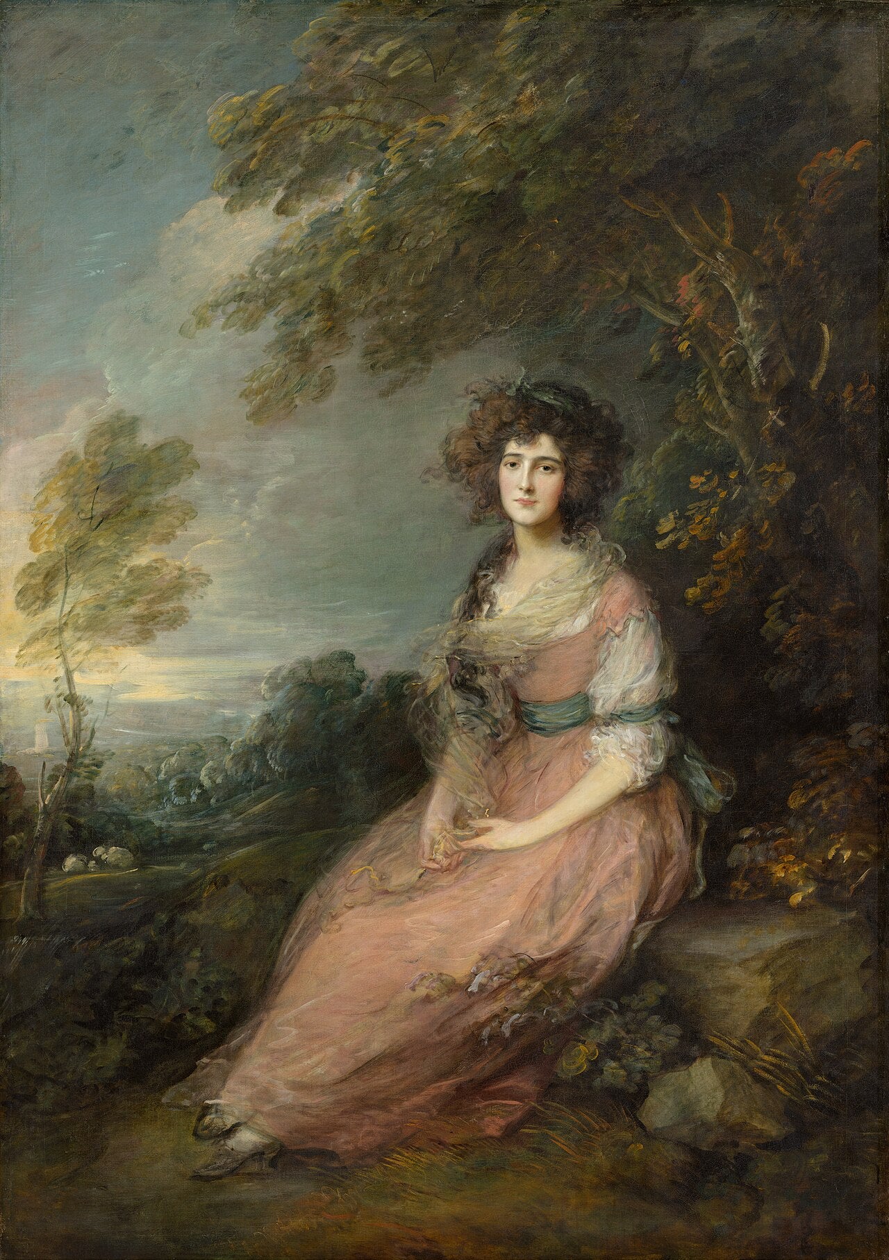Madame Richard Brinsley Sheridan - Thomas Gainsborough