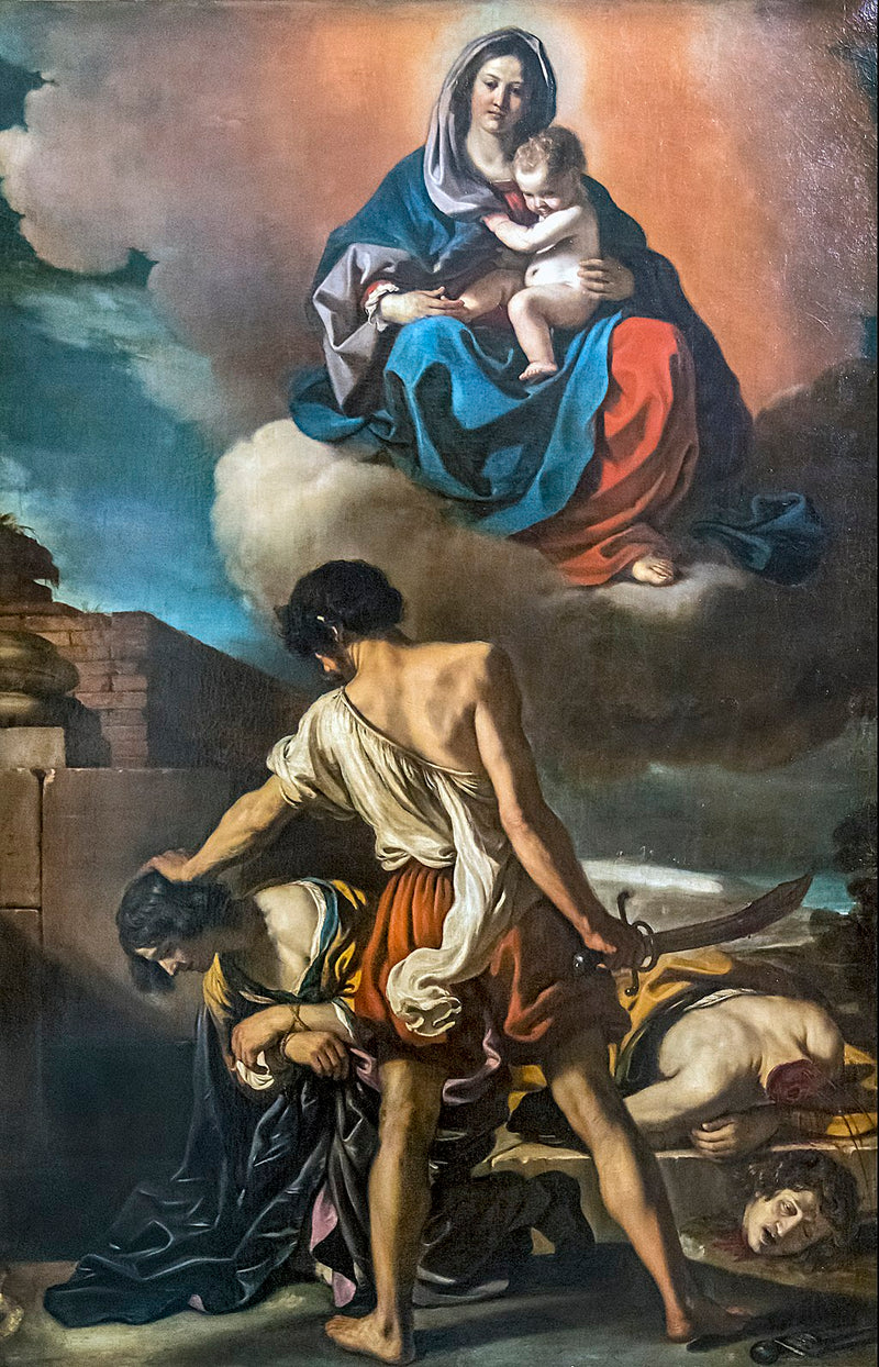 Pyhä Johannes ja Pyhä Paavali marttyyri - Guercino