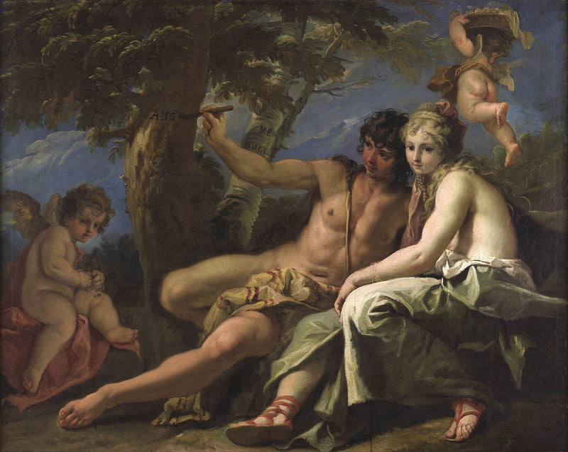 Médor ja Angélique - Sebastiano Ricci