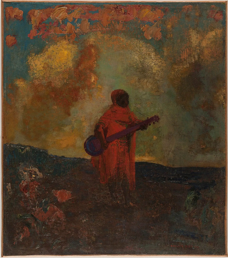 Aasialainen muusikko - Odilon Redon