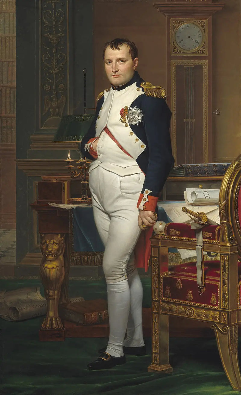 Napoleon työhuoneessaan - Jacques-Louis David