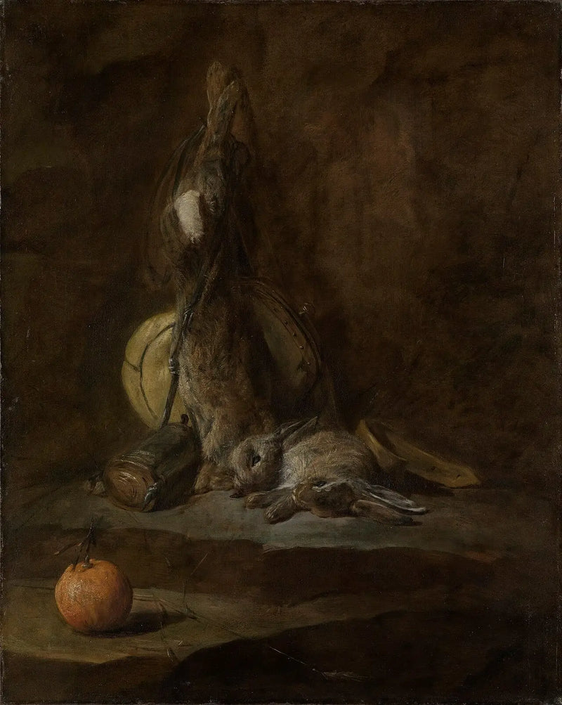 Kuollisten kanien asetelma - Jean Siméon Chardin