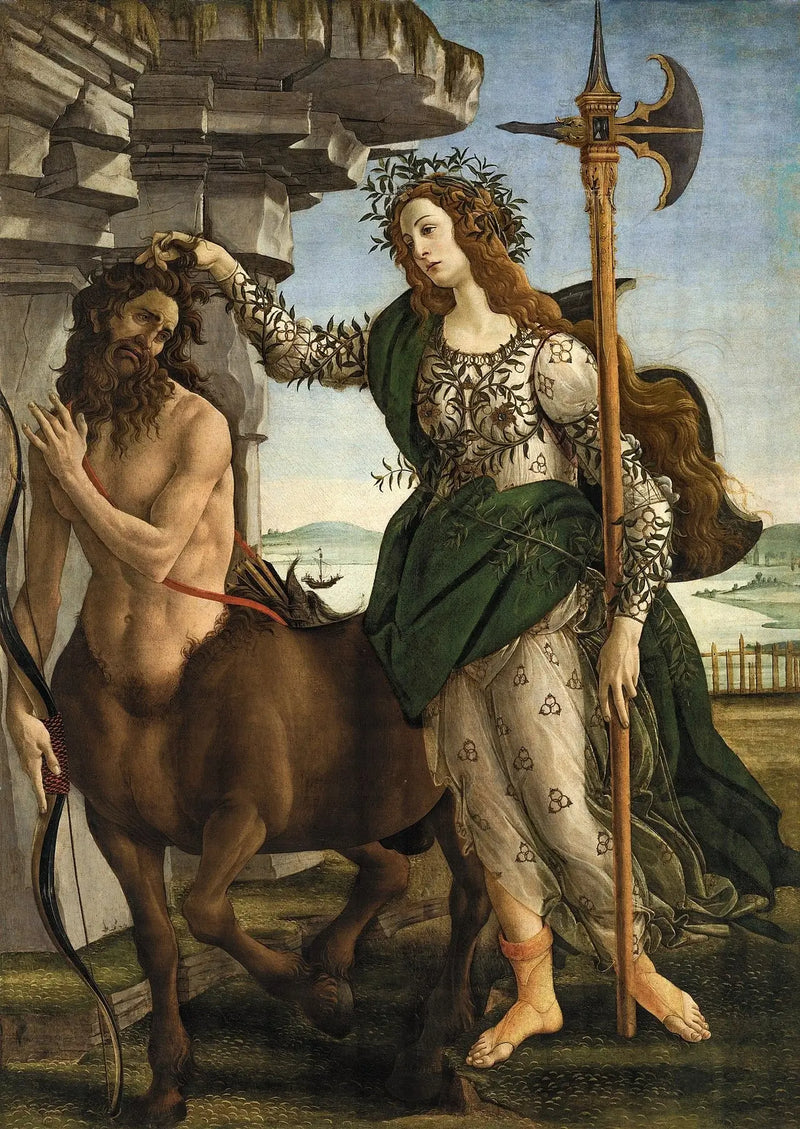 Pallas ja Kentauri - Sandro Botticelli