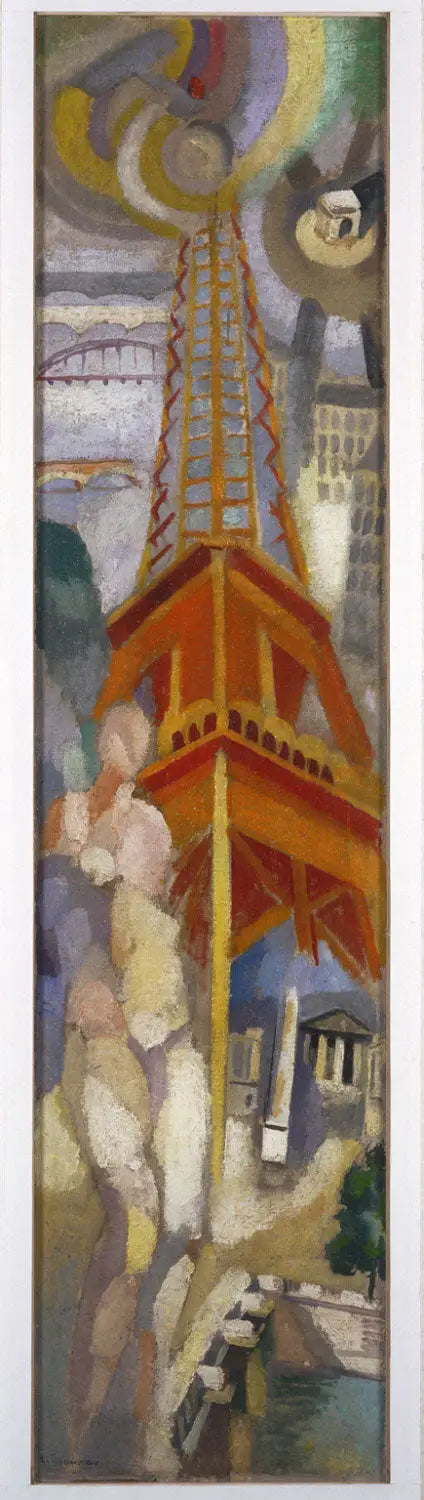 Pariisi, Nainen ja Eiffel-torni - Robert Delaunay