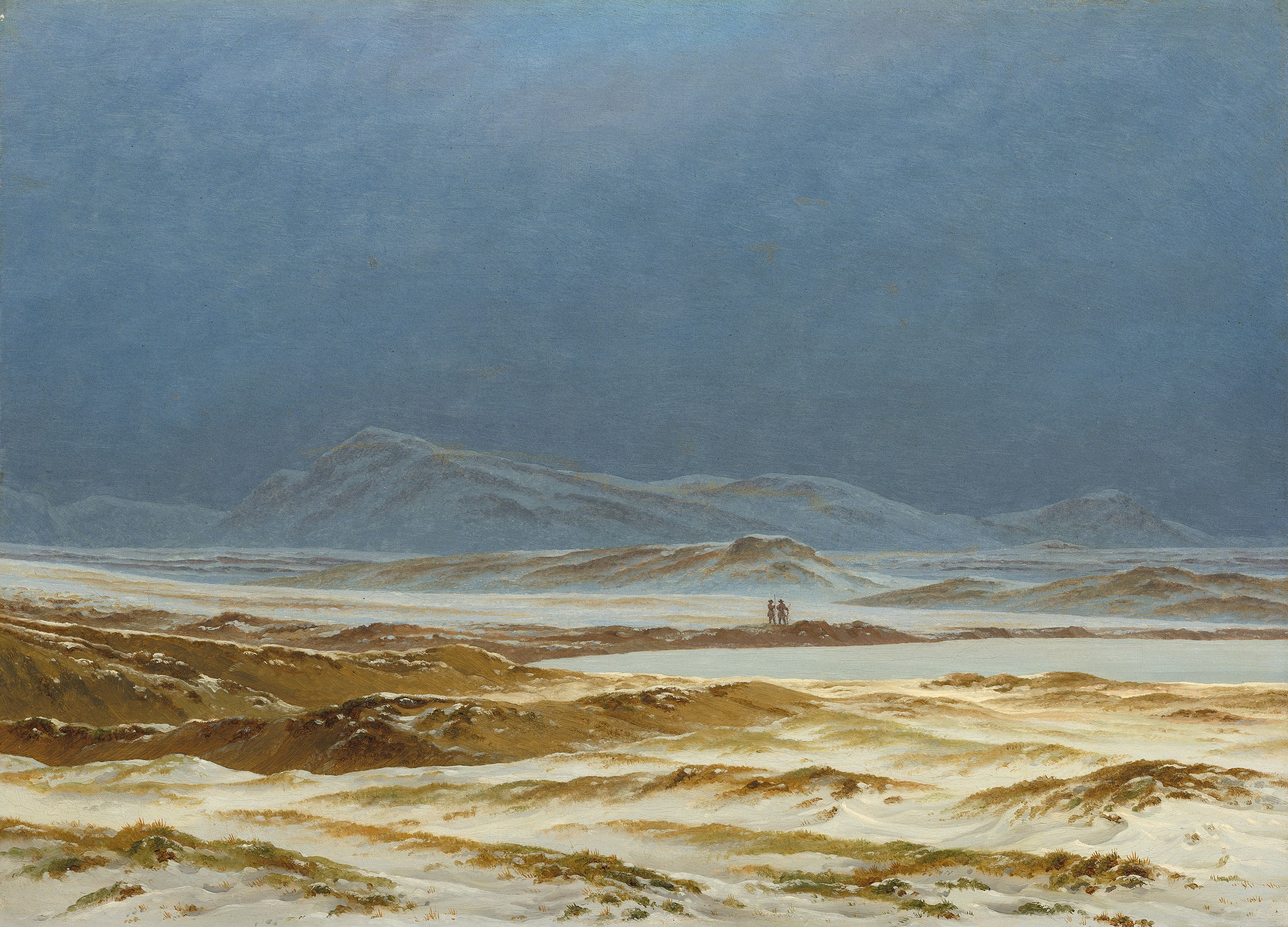 Pohjoinen maisema, kevät - Caspar David Friedrich