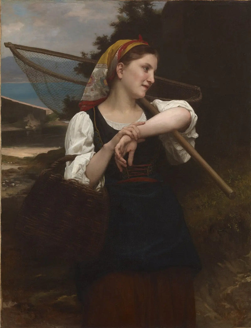 Kalastaja - Bouguereau