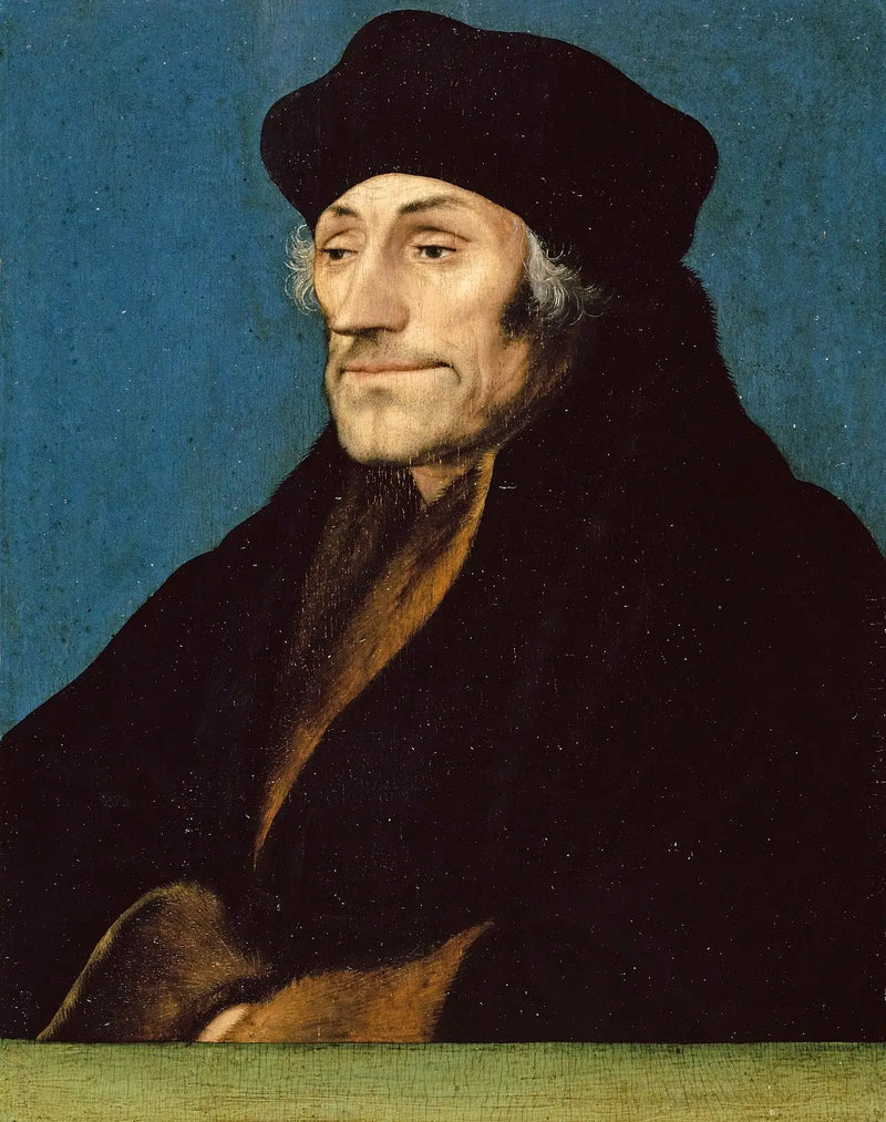 Erasmuksen muotokuva Rotterdamilta - Hans Holbein nuorempi