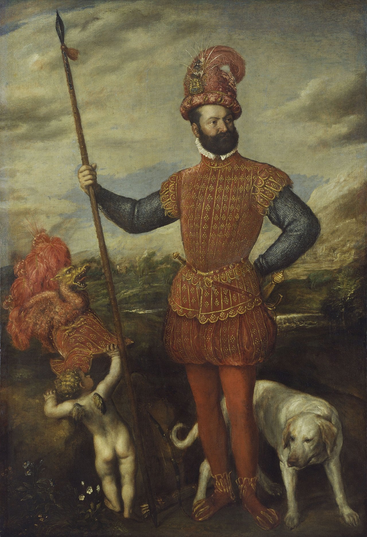 Portrait d'un général - Titian