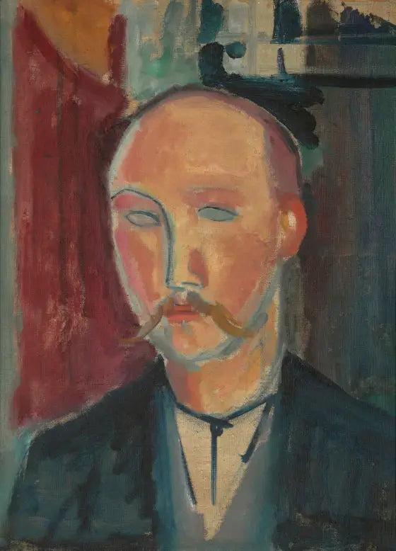 Partio miehen muotokuva - Amedeo Modigliani