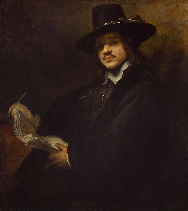 Nuoren taiteilijan muotokuva - Rembrandt