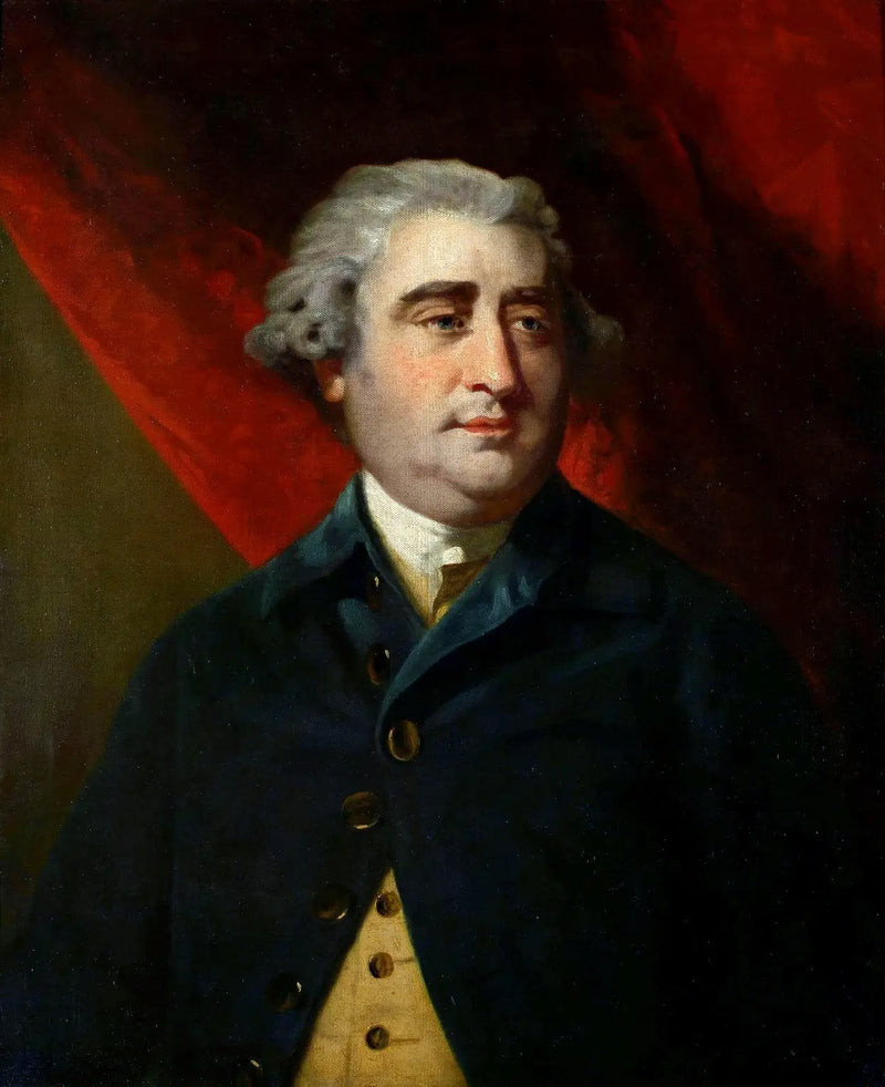 Charles James Foxin muotokuva. - Joshua Reynolds