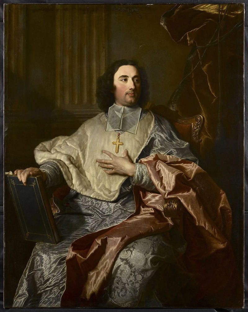 Charles de Saint-Albinin muotokuva - Hyacinthe Rigaud