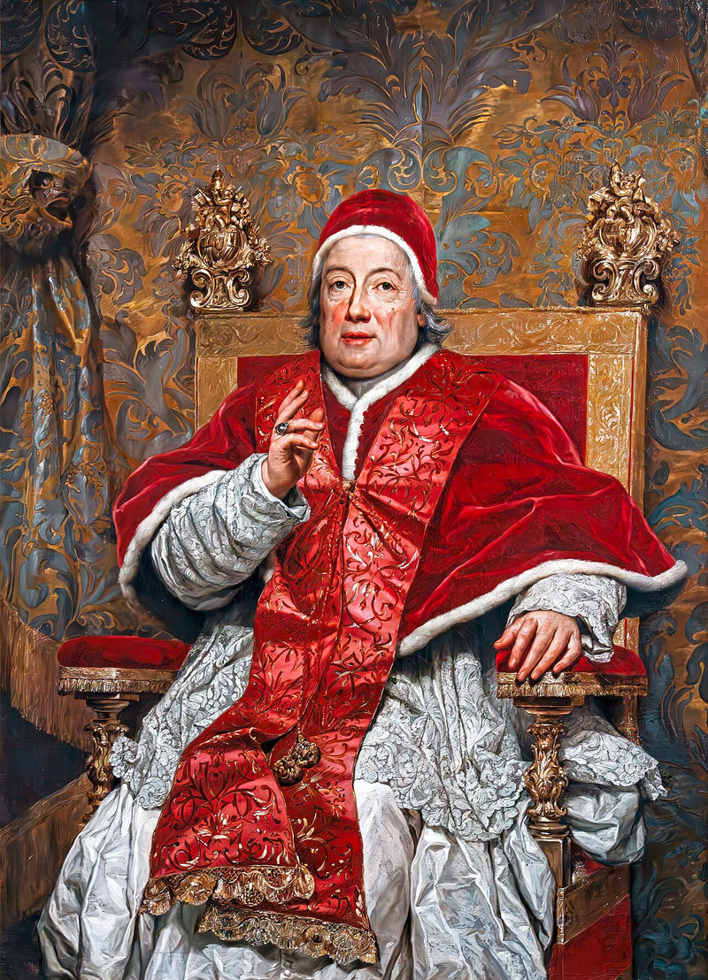 Clement XIII Rezzonico - Anton Raphael Mengs - Muotokuva