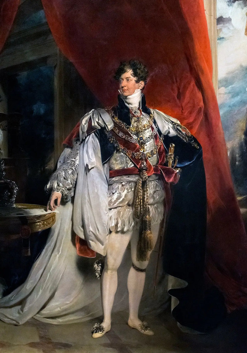 Englannin kuningas Yrjö IV:n muotokuva - Thomas Lawrence