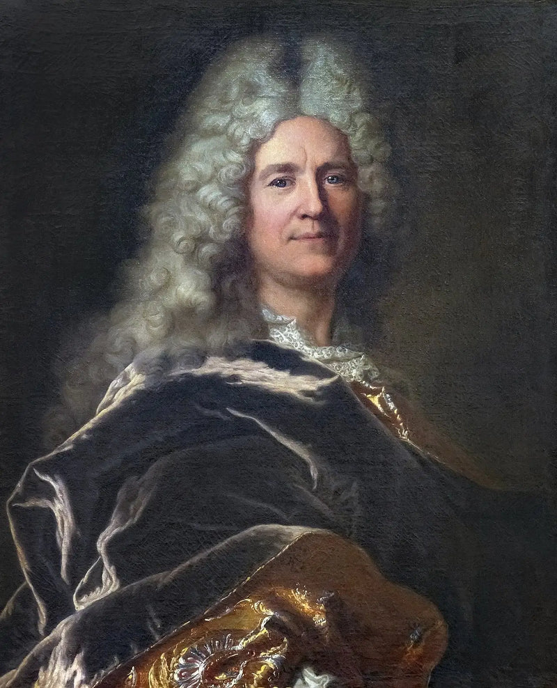 Guillaume IV Castanierin muotokuva - Hyacinthe Rigaud