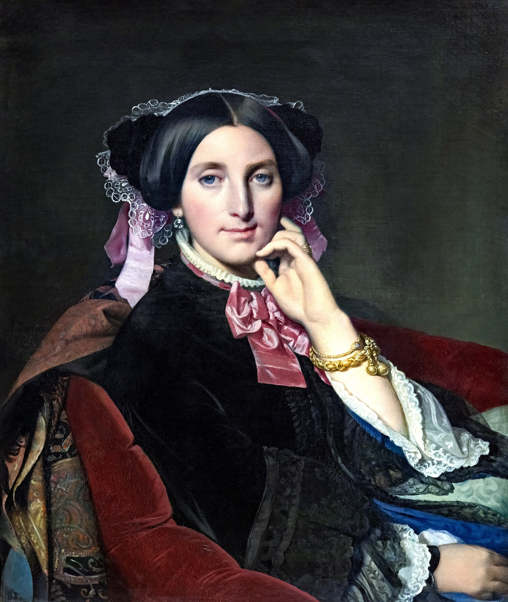 Madame Gonse - Jean-Auguste-Dominique Ingresin muotokuva