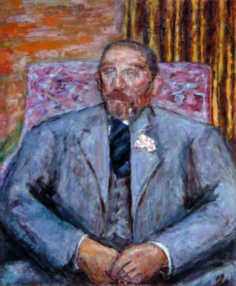 Herra Monteuxin muotokuva - Pierre Bonnard