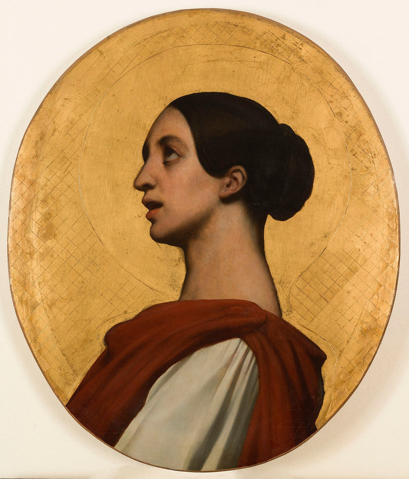 Pauline Viardot'n muotokuva pyhänä Cecilia - Ary Scheffer