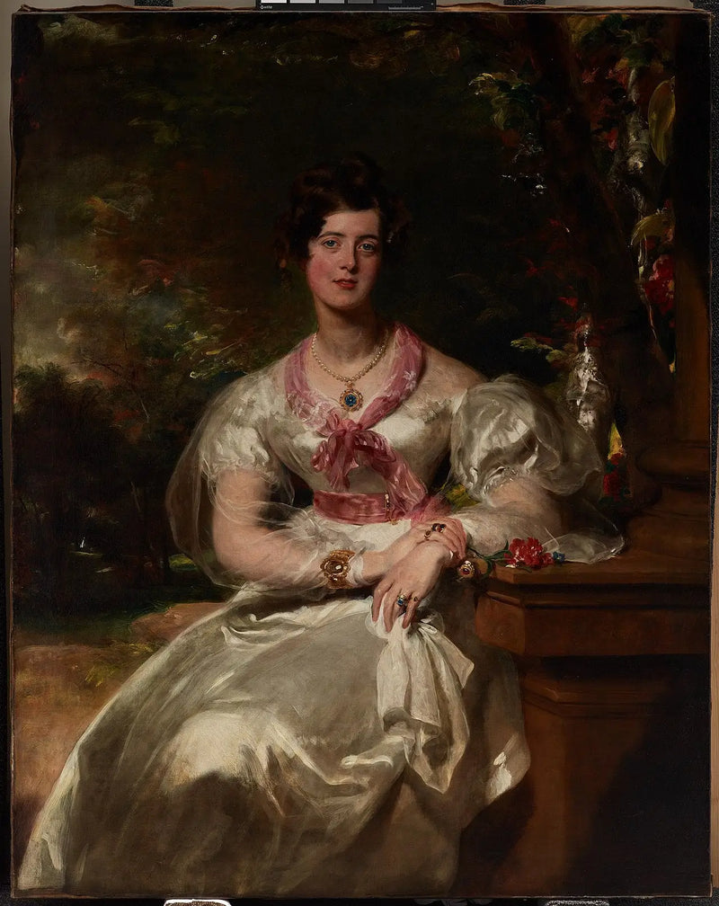 Kunnioitetun rouva Seymour Bathurstin muotokuva - Thomas Lawrence