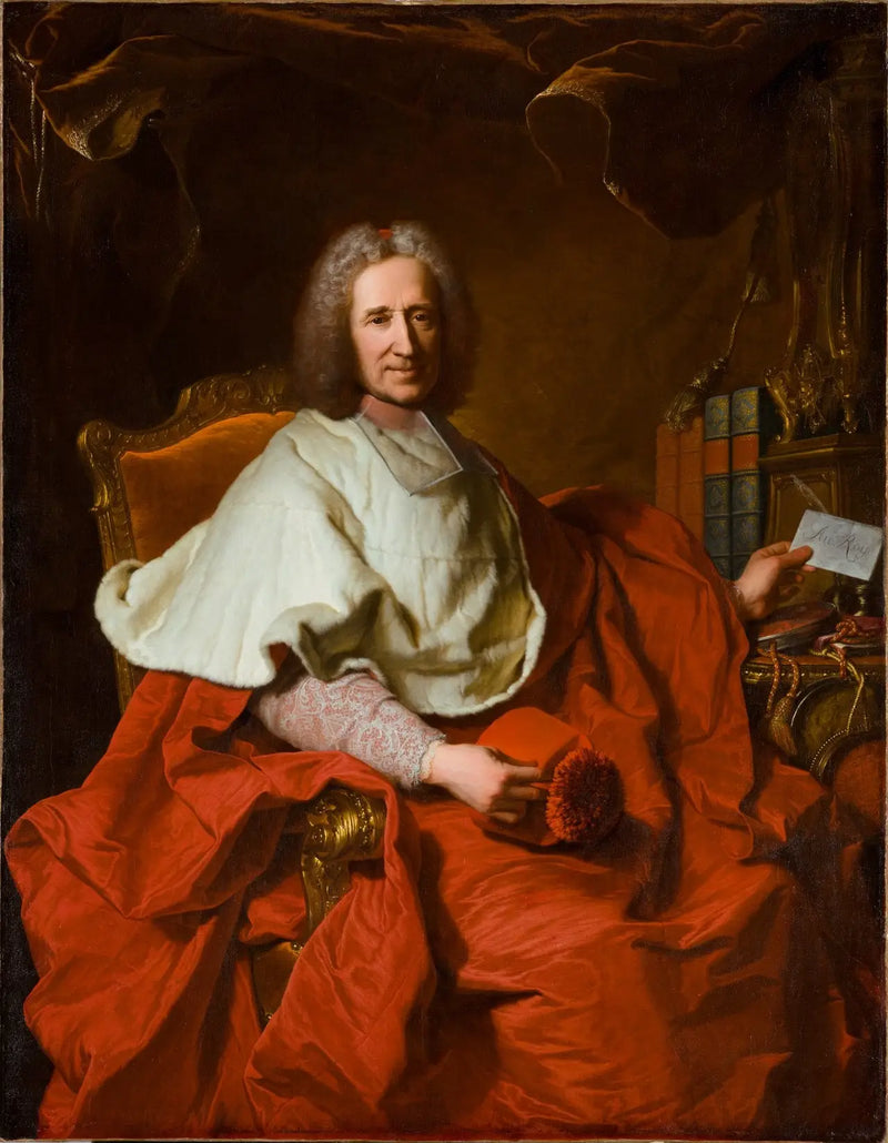 Kardinaali Guillaume Duboisin muotokuva - Hyacinthe Rigaud