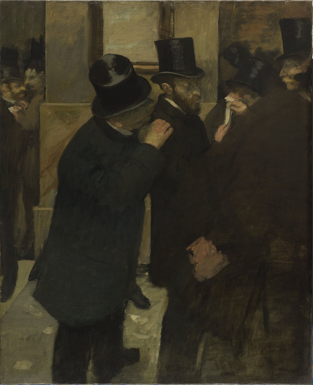 Portraiit Pörssissä - Edgar Degas