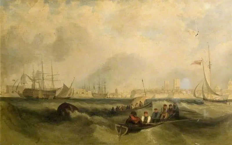 Portsmouthin satama, Hampshire - J. M. W. Turner