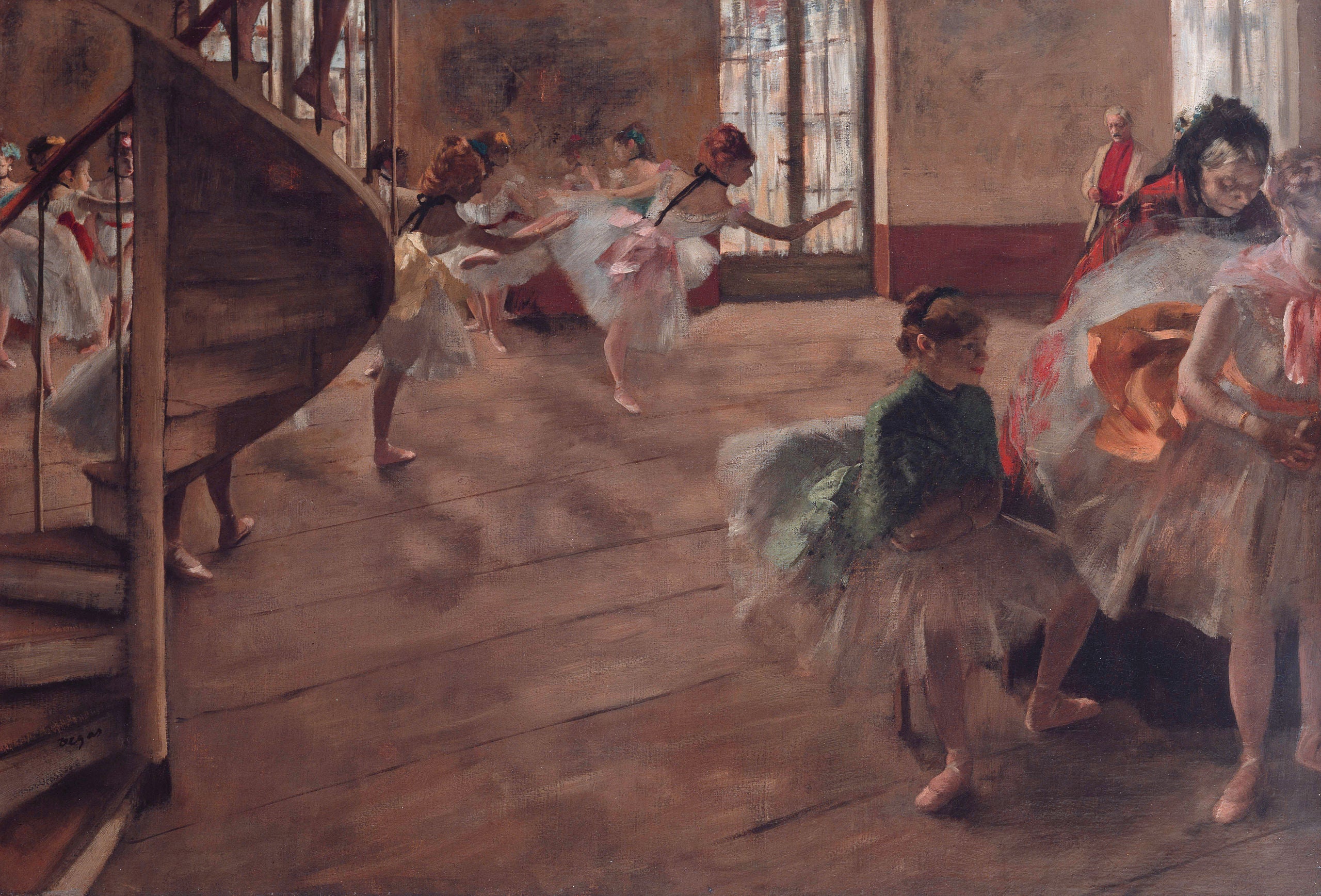 Balettiharjoitus - Edgar Degas