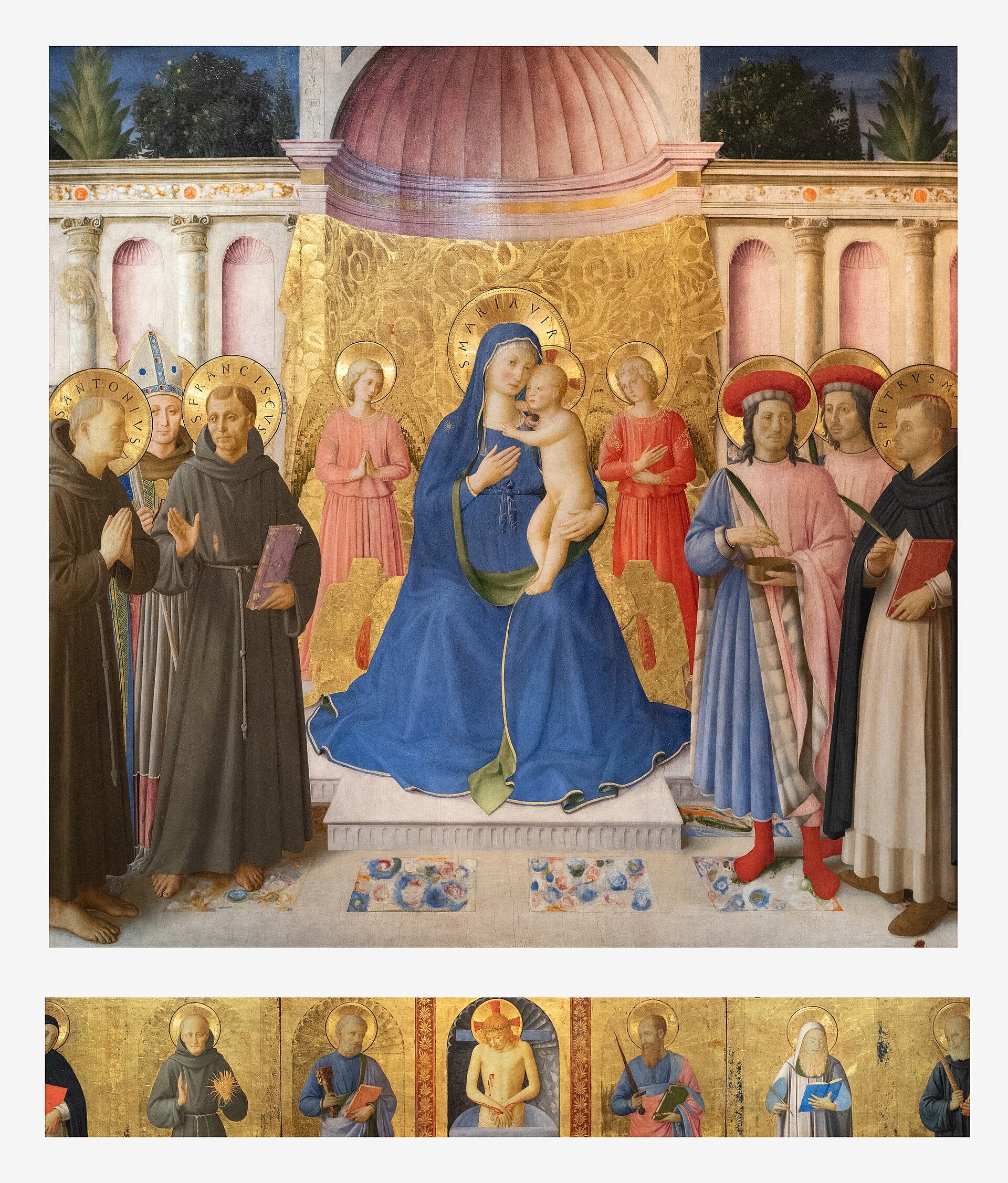 Retable du Bosco ai Frati - Fra Angelico