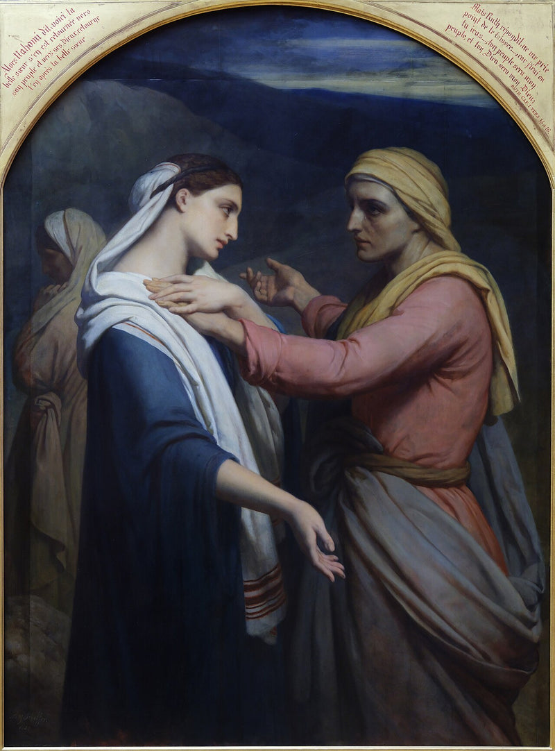 Ruth ja Noemi, 1855 - Ary Scheffer
