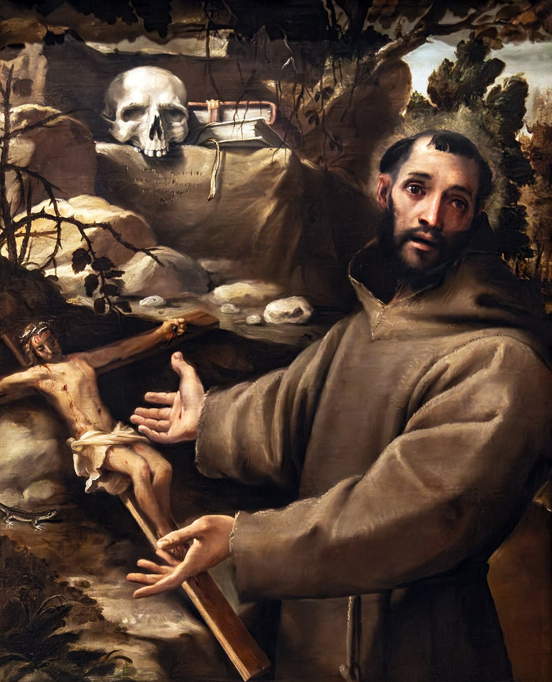 Pyhä Fransisko - Annibale Carracci