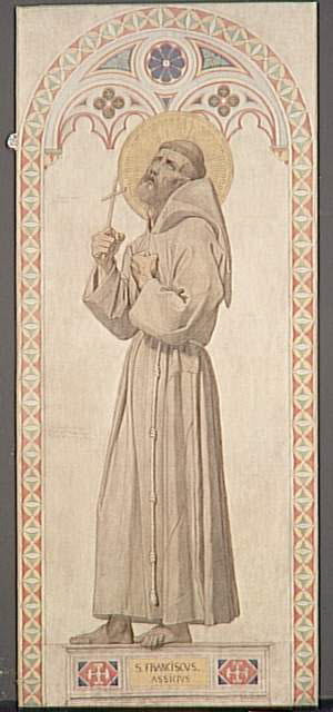 Pyhä Franciscus Assisilainen - Jean-Auguste-Dominique Ingres