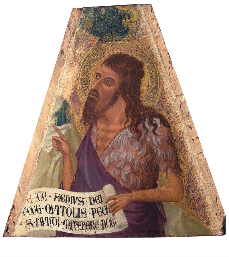 Pyhä Johannes Kastaja - Ambrogio Lorenzetti