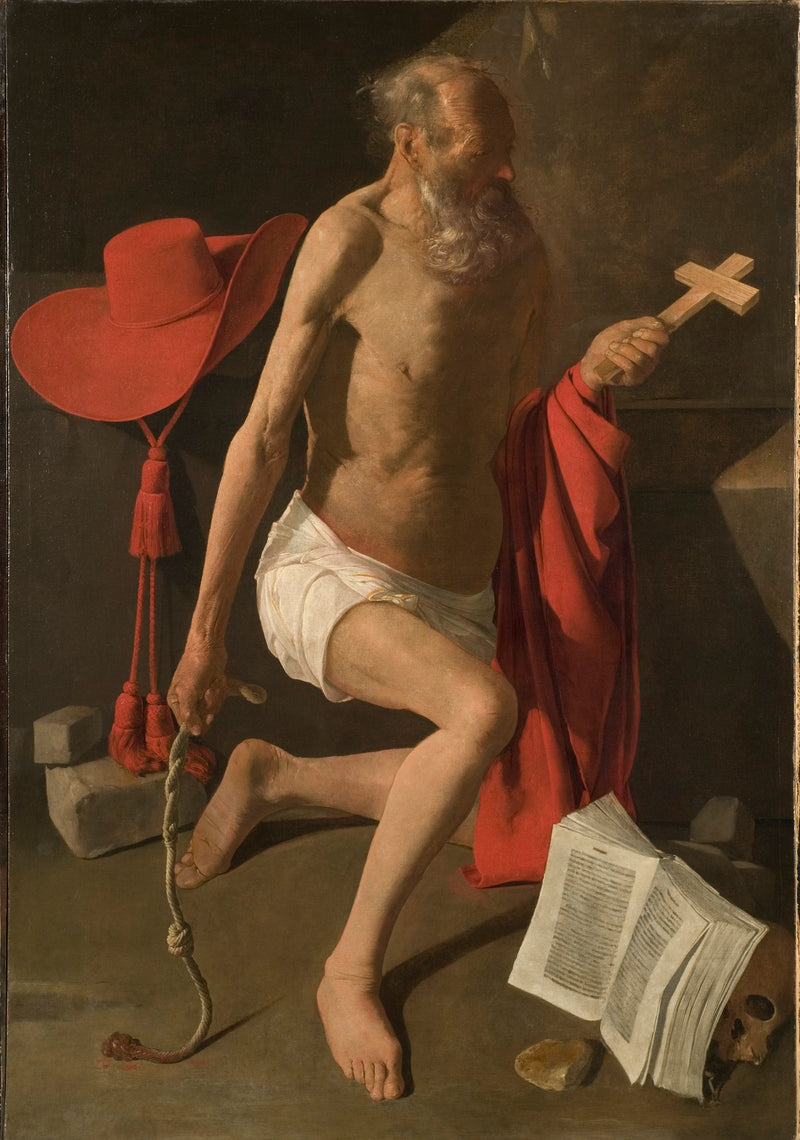 Pyhä Jeremia katumuksessa - Georges de La Tour