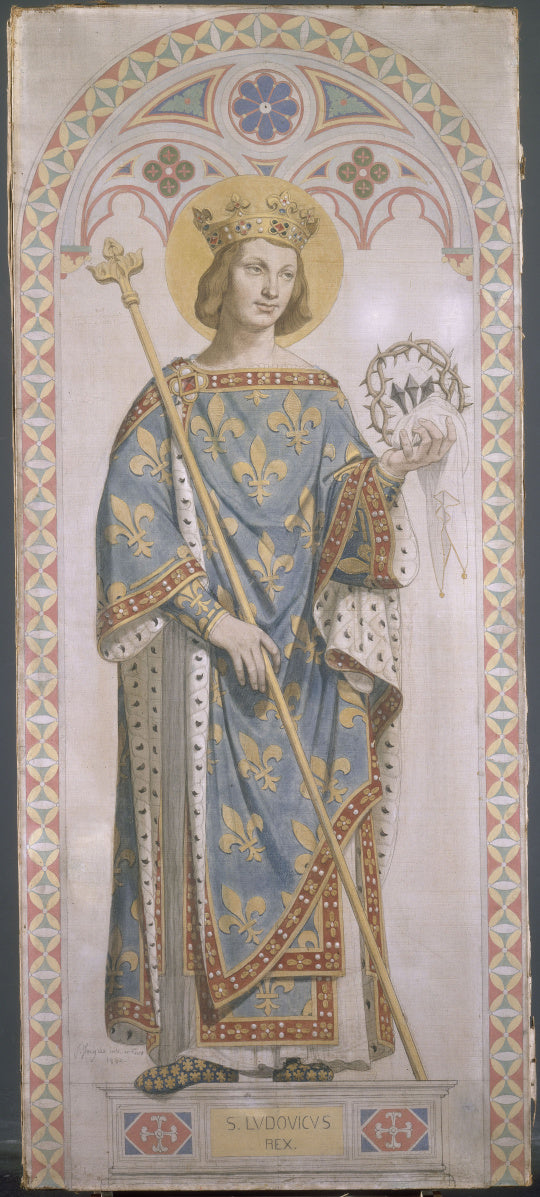 Pyhä Louis, Ranskan kuningas - Jean-Auguste-Dominique Ingres