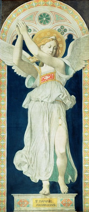Pyhä Rafael, arkkienkeli - Jean-Auguste-Dominique Ingres