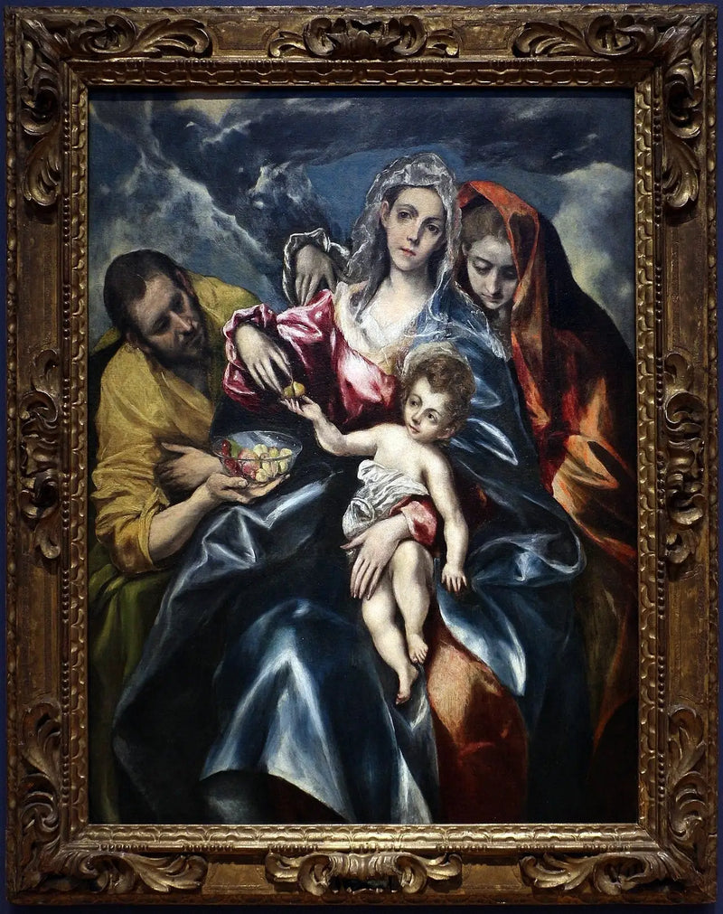 Pyhä perhe Marie Magdalenan kanssa - El Greco