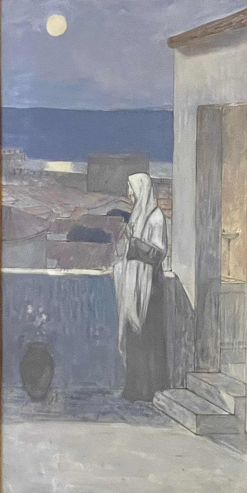 Sainte Geneviève veillant sur Paris - Pierre Puvis de Chavannes