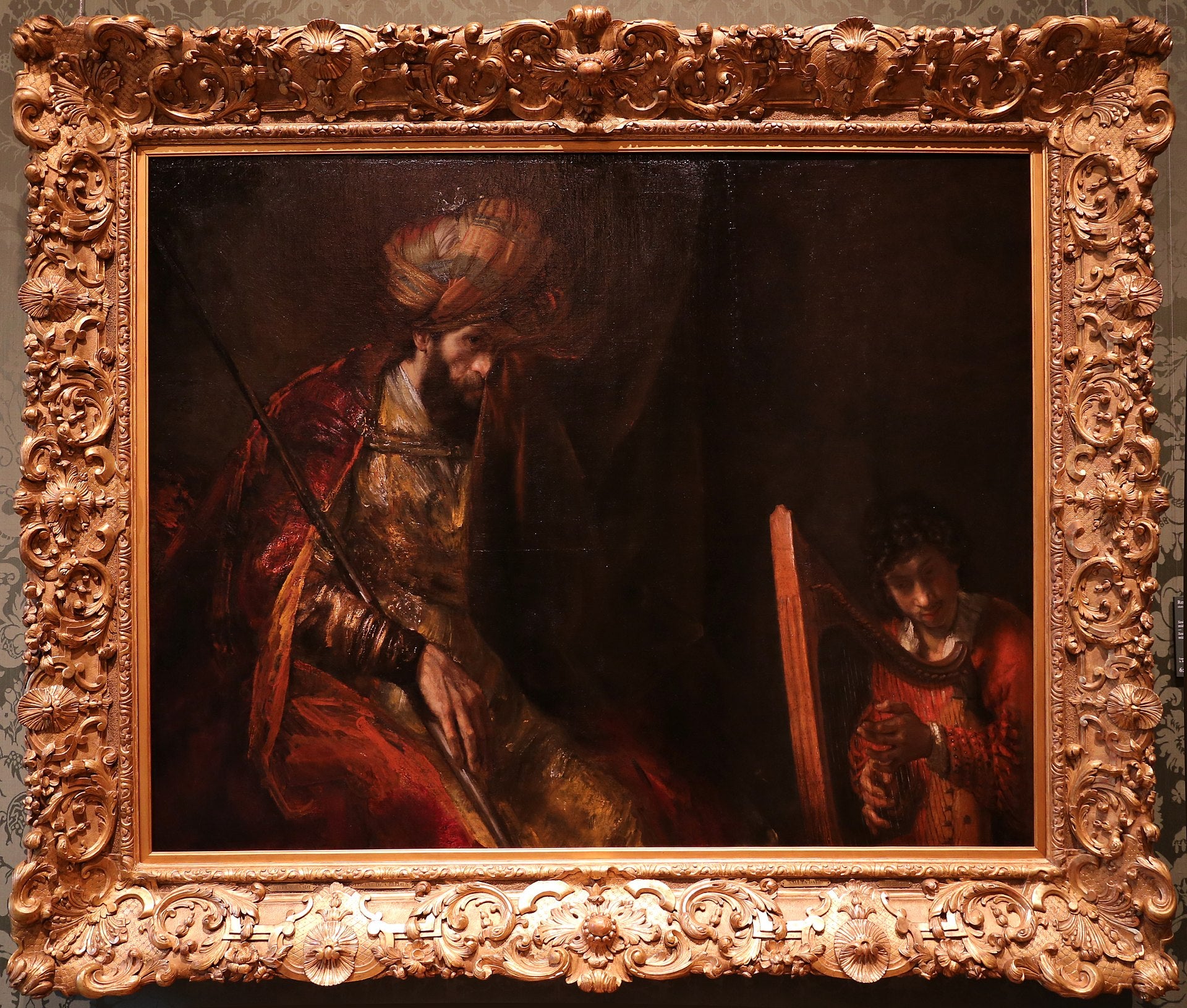 Sauli ja Daavid - Rembrandt