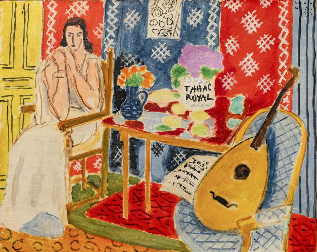 Reproduction du tableau « Tabac Royal - Henri Matisse » par Alpha Reproduction en peinture à l’huile