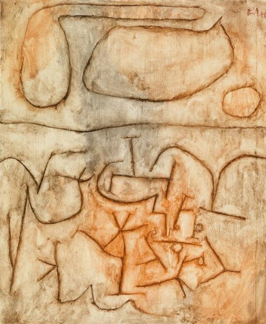 Historiallinen maaperä (Historischer Boden) - Paul Klee