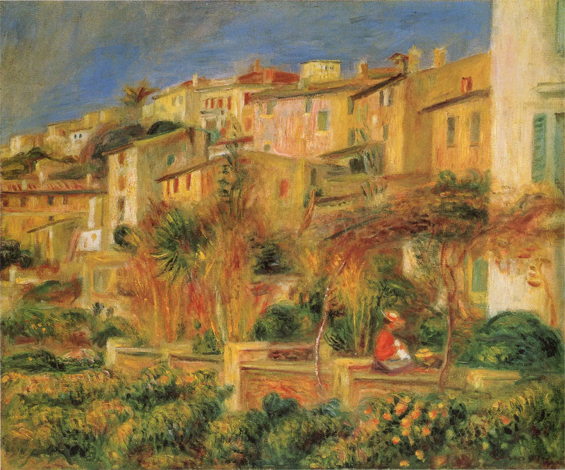 Terassit Cannesissa - Pierre-Auguste Renoir