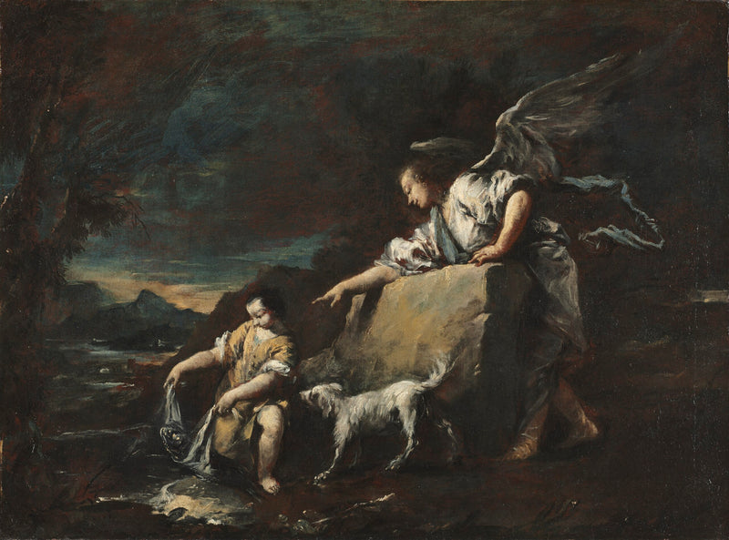 Tobias ja enkeli - Francesco Guardi